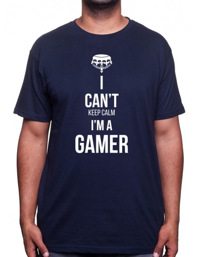 I cant' keep calm i'm a gamer - Tshirt Tshirt Homme Gamer