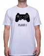 Player 1 - Tshirt Tshirt Homme Gamer