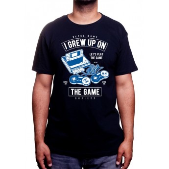 Grew Up On The Game - Tshirt Tshirt Homme Gamer