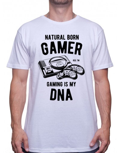 Natural Born Gamer - Tshirt Tshirt Homme Gamer