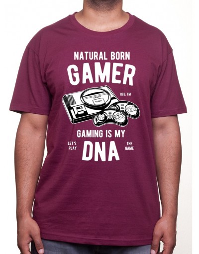 Natural Born Gamer - Tshirt Tshirt Homme Gamer