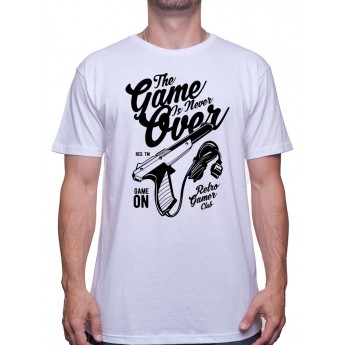 The Game Is Never Over - Tshirt Tshirt Homme Gamer