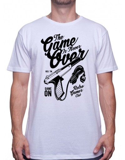 The Game Is Never Over - Tshirt Tshirt Homme Gamer