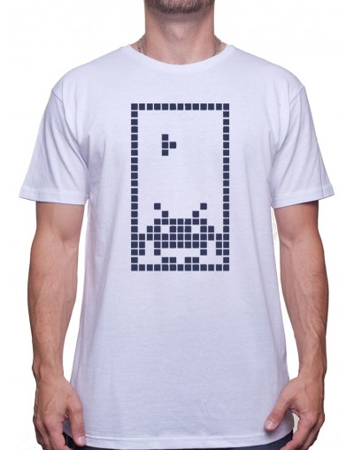 Invaded Tetris - Tshirt Tshirt Homme Gamer