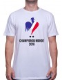 Champion du monde 2018 - Tshirt foot Tshirt Homme Sport