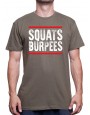 Squat burpees - Tshirt Tshirt Homme Sport