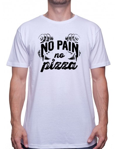 No pain No pizza - Tshirt Tshirt Homme Sport