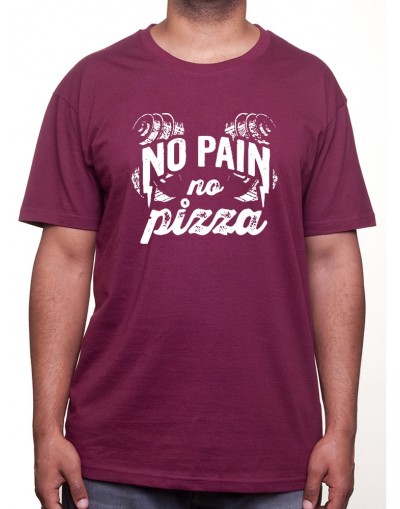 No pain No pizza - Tshirt Tshirt Homme Sport