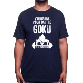 S'entrainer pour battre Goku - Tshirt Tshirt Homme Sport