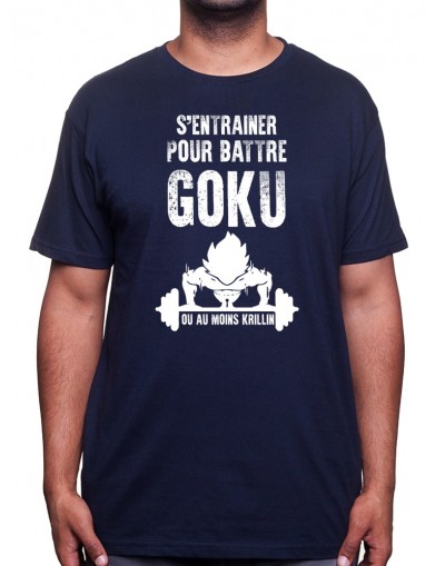 S'entrainer pour battre Goku - Tshirt Tshirt Homme Sport