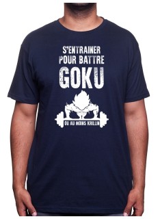 S'entrainer pour battre Goku - Tshirt Tshirt Homme Sport