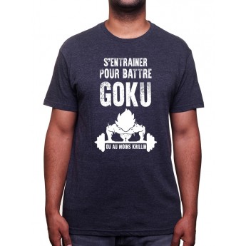 S'entrainer pour battre Goku - Tshirt Tshirt Homme Sport