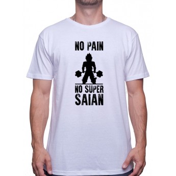 No pain No Super Saiyan - Tshirt Tshirt Homme Sport