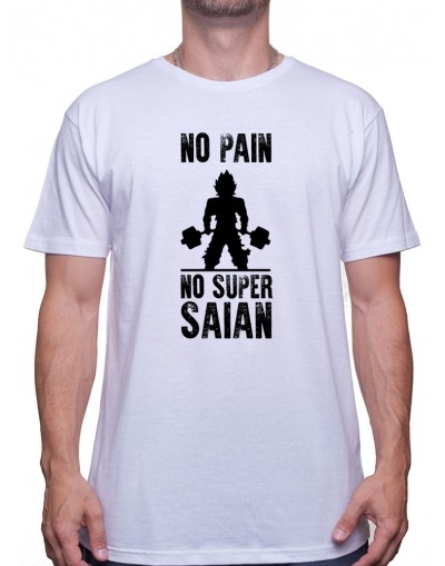 No pain No Super Saiyan - Tshirt Tshirt Homme Sport