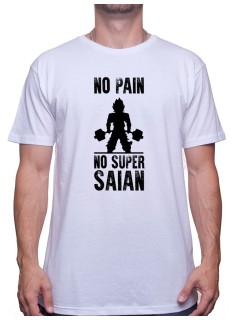 No pain No Super Saiyan - Tshirt Tshirt Homme Sport