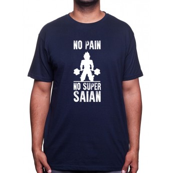 No pain No Super Saiyan - Tshirt Tshirt Homme Sport