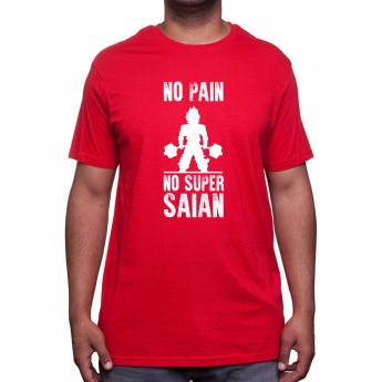 No pain No Super Saiyan - Tshirt Tshirt Homme Sport