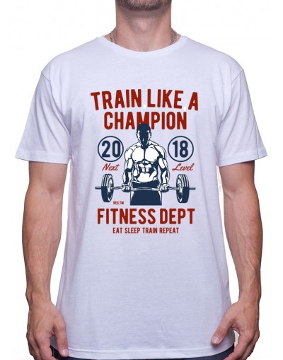 Train Like A Champion - Tshirt Tshirt Homme Sport