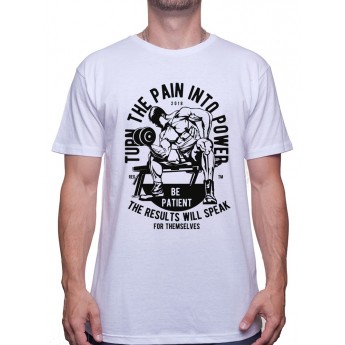 Turn The Pain Into Power - Tshirt Tshirt Homme Sport