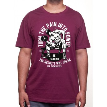 Turn The Pain Into Power - Tshirt Tshirt Homme Sport