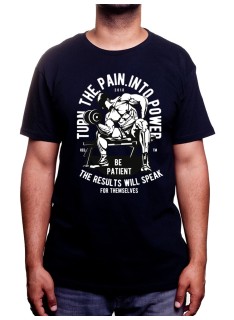 Turn The Pain Into Power - Tshirt Tshirt Homme Sport