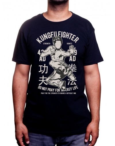 Kungfu Fighter - Tshirt Tshirt Homme Sport