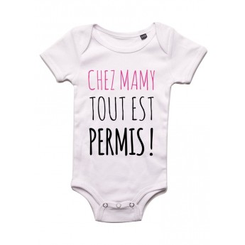 Chez mamy - Body bébé Bébé