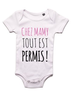 Chez mamy - Body bébé Bébé