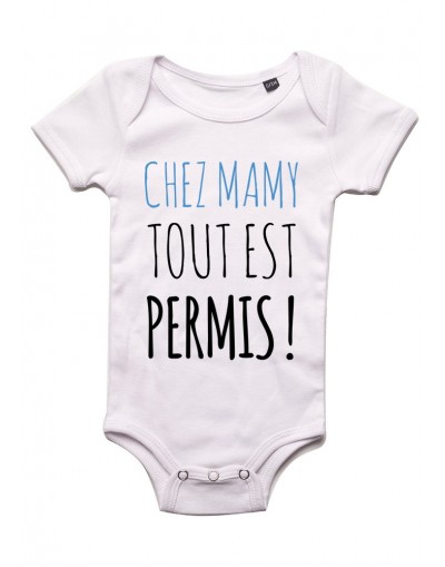 Chez mamy - Body bébé Bébé