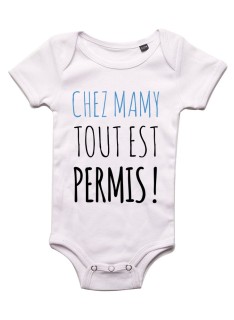 Chez mamy - Body bébé Bébé