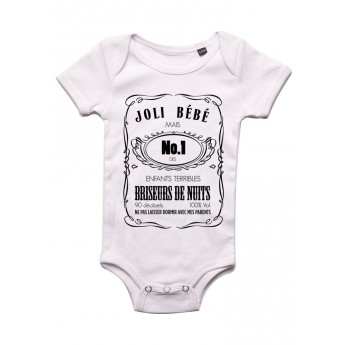 Joli Bebe Jack Daniels - Body bébé Bébé