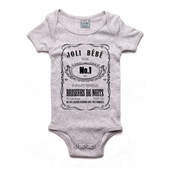Joli Bebe Jack Daniels - Body bébé Bébé