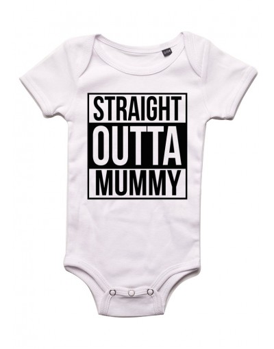 Straight Out mummy - Body bébé Bébé