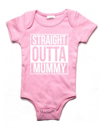 Straight Out mummy - Body bébé Bébé