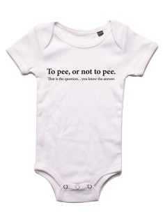 To pee or not to pee - Body bébé Bébé