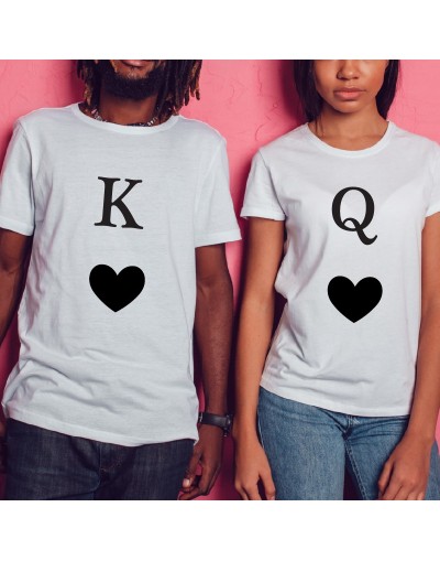 Tshirt Couple – Lot King & Queen of Heart – Shirtizz Couple