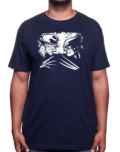 Freddy vs Wolverine - Tshirt Homme Freddy vs Wolverine - Tshirt Homme