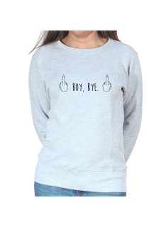 Boy, Bye - Sweat Crewneck Femme