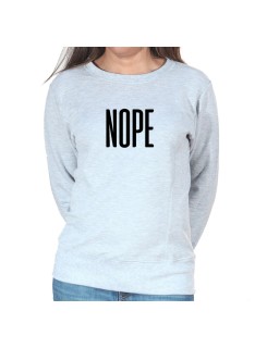 Nope - Sweat Crewneck Femme