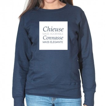 Chieuse mais adorable - Sweat Crewneck Femme