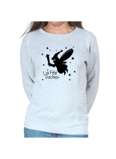 La fée pas chier - Sweat Crewneck Femme