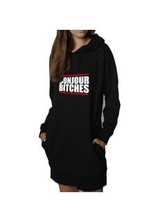 Bonjour Bitches - Sweat Oversized Femme