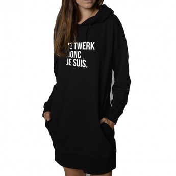 JE twerk donc je suis - Sweat Oversized Femme