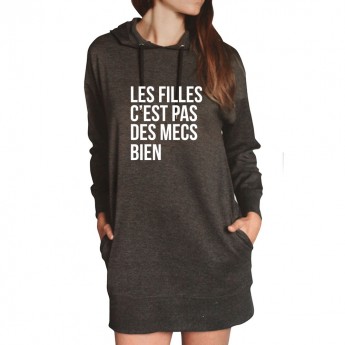 Les filles c'est pas des mecs bien - Sweat Oversized Femme