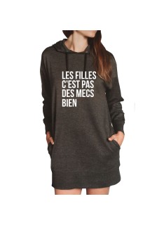 Les filles c'est pas des mecs bien - Sweat Oversized Femme