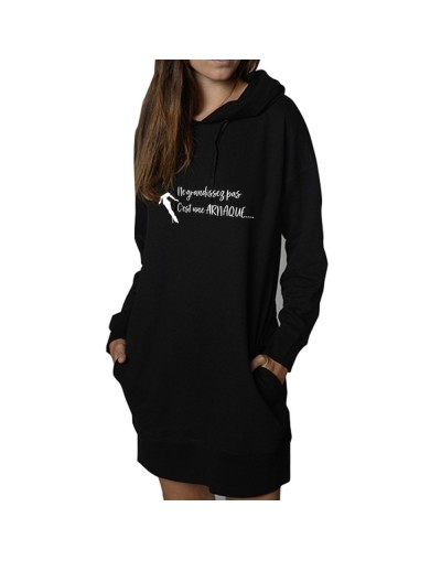 Ne grandissez pas c'est une arnaque - Sweat Oversized Femme Ne grandissez pas c'est une arnaque - Sweat Oversized Femme