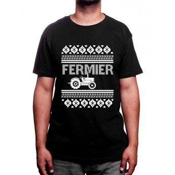 Christmas farmer - Tshirt Humour Agriculteur T-shirt Homme