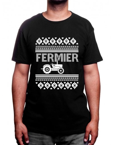 Christmas farmer - Tshirt Humour Agriculteur T-shirt Homme