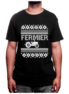 Christmas farmer - Tshirt Humour Agriculteur T-shirt Homme