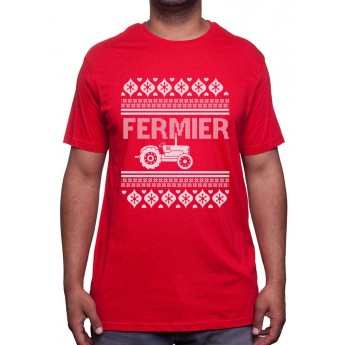 Christmas farmer - Tshirt Humour Agriculteur T-shirt Homme